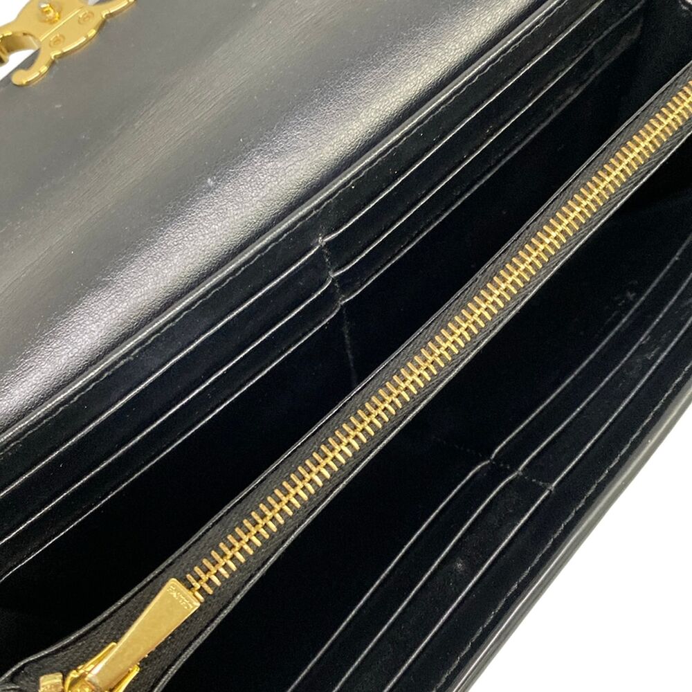 Celine Large Triomphe Flap Wallet Long Wallet 10E313BZG.38NO - Picture 4 of 15